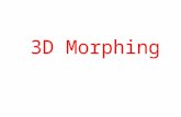 3D Morphing. 3D preobrazba polž-žaba Demo Področja uporabe Scientific Visualization Education Entertainment Computer Animation –gives the animator the.