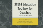 Presented by PIIC Mentors: Melissa Petrilak, Colonial IU20 Evelyn Wassel, Ed.D., Schuylkill IU29 STEM Education Toolbox for Coaches January PIIC PLO 2014.