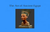 The Art of Ancient Egypt. Ancient Egyptian Art Defined Ancient Egyptian art refers to the style of painting, sculpture, crafts and architecture developed.