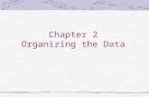 Chapter 2 Organizing the Data. Introduction Learn how to show variable relationship through diagrams Thematically cover graphs and maps Understand the.