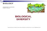 BIOLOGY POWERPOINT SLIDESHOW Grade 9 ScienceBIOLOGICALDIVERSITY Supporting Science Textbook Content while enriching the Learning Process in Junior High/Middle.