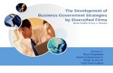 LOGO The Development of Business Government Strategies by Diversified Firms (Brian Shaffer & Amy J. Hillman) Group 3 : Budi Setyawan Daniel Indramulia.