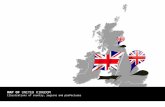 Illustrations of country, regions and prefectures MAP OF UNITED KINGDOM.