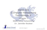 Www.ischool.drexel.edu INFO 331 Computer Networking Technology II Chapter 7 Multimedia Networking Dr. Jennifer Booker 1INFO 331 chapter 7.