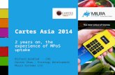 Cartes Asia 2014 2 years on, the experience of MPoS uptake Richard Goodlad - COO Darren Shaw – Strategy Development Miura Systems Ltd.
