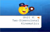 Unit 4: Two-Dimensional Kinematics. Section A: Projectile Motion  Corresponding Book Sections:  4.1, 4.2  PA Assessment Anchors  S11.C.3.1.