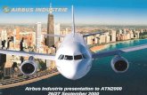 1 AIRBUS INDUSTRIE Airbus Industrie presentation to ATN2000 26/27 September 2000.