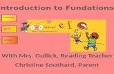Orientation Unit 1 Unit 2. Fundations is a whole class reading program that instructs kids in the basics of reading: from simple letter sound correspondence,