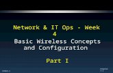CCNA3-1 Chapter 7-1 Network & IT Ops - Week 4 Basic Wireless Concepts and Configuration Part I.