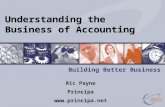 Understanding the Business of Accounting Building Better Business Ric Payne Principa .
