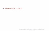 Indirect Cost .