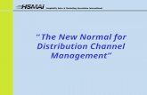 “The New Normal for Distribution Channel Management”