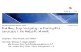 Risk Road Map: Navigating the Evolving Risk Landscape in the Hedge Fund World Moderator: Brian Ruane, BNY Mellon Panelists: Dolores A. Atallo, Deloitte.