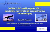 NORCCAG audit report 2011: mortality, survival and reconstructive rectal surgery David W Borowski for the members of the Northern Region Colorectal Cancer.