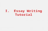 I. Essay Writing Tutorial. A. 3 “FRQ” ESSAYS 1. DBQ (Document–based Question): Use ALL the docs! 2. CCOT Changes & Continuities! 3. COMPARE/CONTRAST Similar.