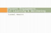 Carmel Hewitt Parent Engagement in Learning & Wellbeing.