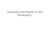 Diversity and Rights in the Workplace. Terms to Know Ethnic Group Assimilation Workplace Diversity Discrimination Criminal Penalties Stereotype Racism.