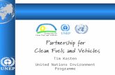 Name, event, date Tim Kasten United Nations Environment Programme.