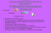 TENS (Transcutaneous Electrical Nerve Stimulation) A Nonpharmacological Products FreeLady FreeMom Compact Tens Based on the TENS system. All CE approved.