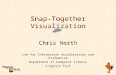 Snap-Together Visualization Chris North Lab for Information Visualization and Evaluation Department of Computer Science Virginia Tech.