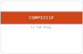 Li Tak Sing COMPS311F. Applets An applet is any small application that performs one specific task, sometimes running in the context of a larger program,