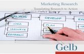 Translating Research to Action Marketing Research.