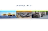 MARIAN - PDS. 2 ZOOM : Interface Marian - PDS Marian-PDS interfaces : 1- Transfer: Marian to PDS. 2- Transfer: PDS to Marian