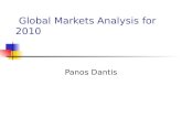 Global Markets Analysis for 2010 Panos Dantis. Major Markets 1. Bonds 2. Commodities 3. FX 4. Stocks.