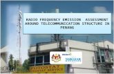 RADIO FREQUENCY EMISSION ASSESSMENT AROUND TELECOMMUNICATION STRUCTURE IN PENANG.
