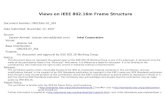 Views on IEEE 802.16m Frame Structure Document Number: C80216m-07_354 Date Submitted: November 12, 2007 Source: Sassan Ahmadi (sassan.ahmadi@intel.com)