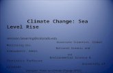 Climate Change: Sea Level Rise Herman.Sievering@colorado.edu Associate Scientist, Global Monitoring Div. National Oceanic and Atmospheric Admin. and Environmental.
