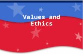 Values and Ethics EDU 131 Constitution Day 15 Sept 2006.