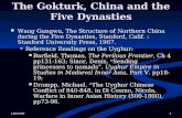2015/9/11 1 The Gokturk, China and the Five Dynasties Wang Gungwu, The Structure of Northern China during the Five Dynasties, Stanford, Calif. : Stanford.