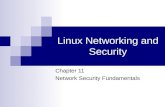Linux Networking and Security Chapter 11 Network Security Fundamentals.