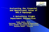 Evaluating the Financial and Operational Value of ADS-B Equipage A University Flight Department Perspective Frank Ayers, Ed.D. Chairman, Flight Training.