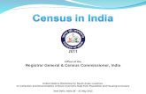 Office of the Registrar General & Census Commissioner, India United Nations Workshop for South Asian countries on Collection and Dissemination of Socio-economic.