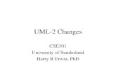 UML-2 Changes CSE301 University of Sunderland Harry R Erwin, PhD.