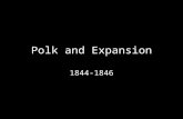 Polk and Expansion 1844-1846. Background: Texan Independence 1824: Mexico granted empresarios (Austin) large land grants, abolished slavery Many Americans.