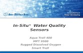 In-Situ ® Water Quality Sensors Aqua Troll 400 MPT 9500 Rugged Dissolved Oxygen Smart Troll.