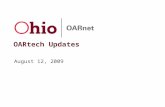 OARtech Updates August 12, 2009. Client Services Ann Zimmerman.