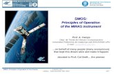 SMOS: Principles of Operation & First Results ICMARS 2010 Jodhpur – India December 16th, 2010 1/47 SMOS: Principles of Operation of the MIRAS instrument.