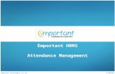 Emportant Technologies Pvt Ltd Emportant HRMS Attendance Management.