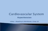 Hypertension Lilley – Reading & Workbook, Chap 24.