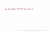 Solution Architecture .