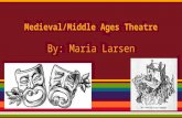 Medieval/Middle Ages Theatre By: Maria Larsen. What? ●The time period in theatre history I am researching is in the 10th century ●The major characteristic.