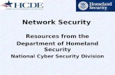 Network Security Resources from the Department of Homeland Security National Cyber Security Division.