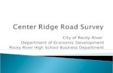 City of Rocky River Department of Economic Development Rocky River High School Business Department.