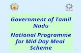 1 Government of Tamil Nadu National Programme for Mid Day Meal Scheme.