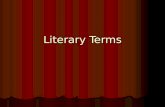 Literary Terms. Prologue An introduction most frequently associated with drama. Prologues were frequently written by the author of a play and delivered.