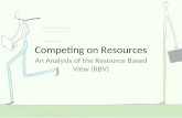 Competing on Resources An Analysis of the Resource Based View (RBV)